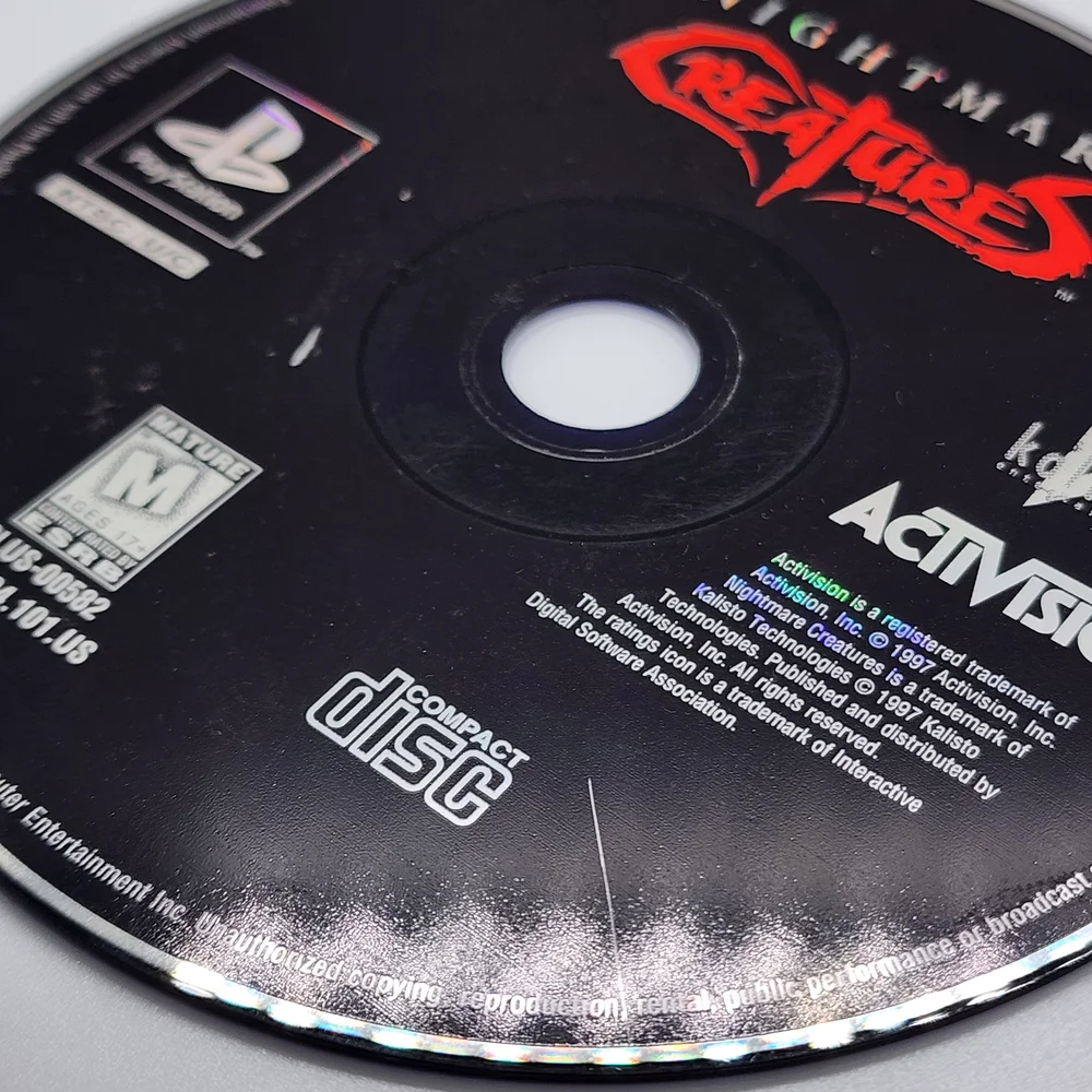 Nightmare Creatures (Sony PlayStation 1, 1997)